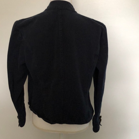 Liz Claiborne — First Issue dark blue Jean jacket dark blue size L - Picture 7 of 8